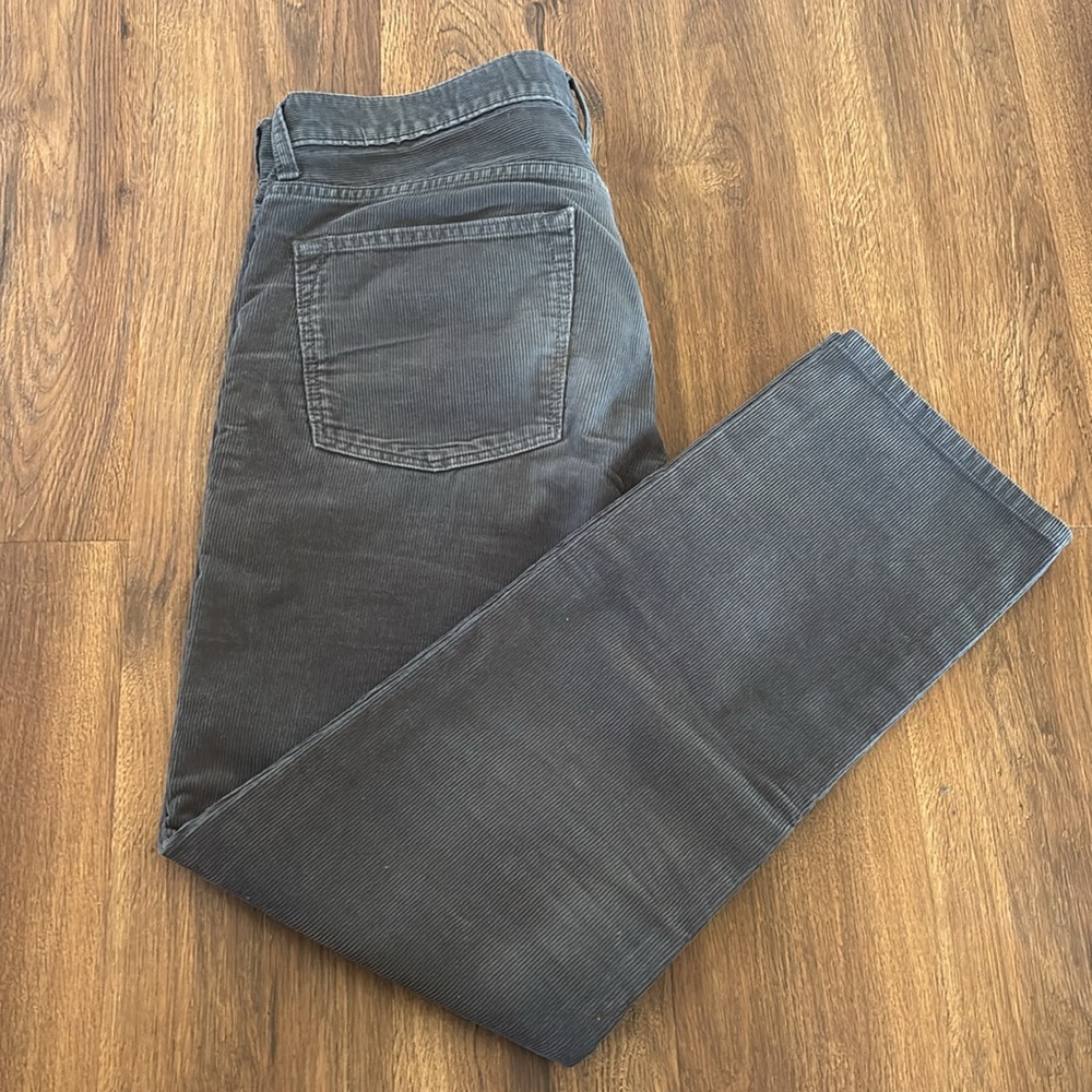J. Crew Men's Dark Gray Straight Jeans - Picture 7 of 8